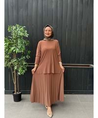 WOLDE ETEKLİ TAKIM - CAMEL - 2