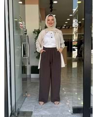 DURU PANTOLON - ACI KAHVE - 40