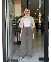 DURU PANTOLON - HAKİ YEŞİLİ - 38