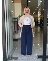 DURU PANTOLON - LACİVERT - 38
