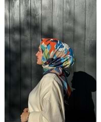 EBRU EŞARP - LACİVERT - STD