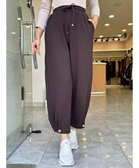 OYŞO PAÇA DÜĞMELİ PANTOLON - KAHVERENGİ - L-XL