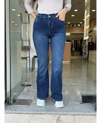 İSPANYOL MODEL KOT PANTOLON - LACİVERT - 2