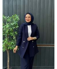 BLAZER CEKET - LACİVERT - 1