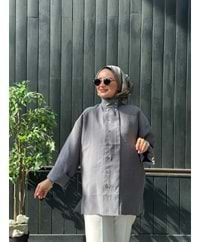 ZİRO GÖMLEK - GRİ - L-XL