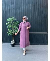 HOBİ GÖMLEK - MÜRDÜM - L-XL