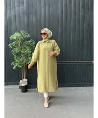 HOBİ GÖMLEK - YEŞİL - L-XL