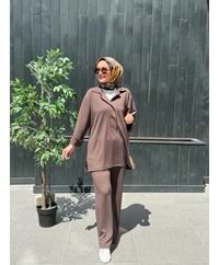 YAKA TAKIM - KAHVERENGİ - S-M