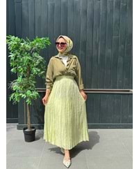 BÜRÜMCÜK ETEK - SARI - STD