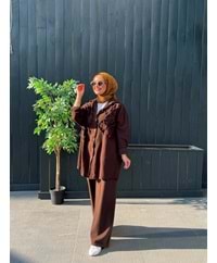 MARMARİS TAKIM - KAHVE - 1