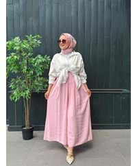 AURA PANTOLON ETEK - PEMBE - STD