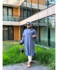 NİSA GÖMLEK - MAVİ - 2