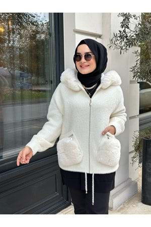 ALİCE ANGORA HIRKA - EKRU - STD