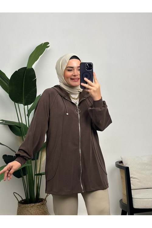 OYŞO HIRKA - KAHVERENGİ - S-M