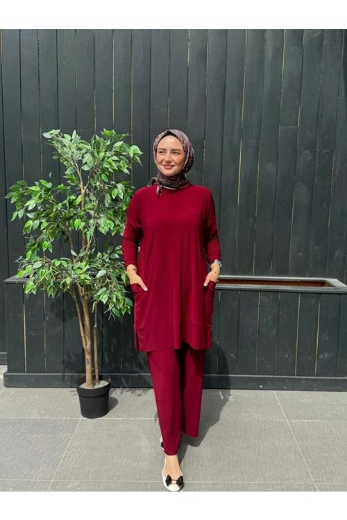 ALYA TAKIM - BORDO - 1