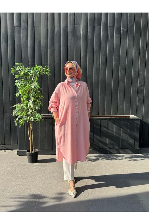 DENİZ KAP - PEMBE - L-XL