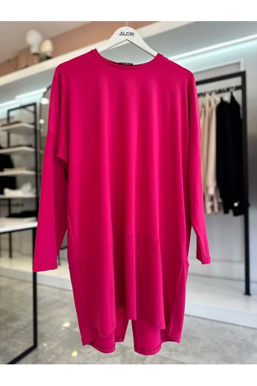 MAKAS TUNİK - PEMBE - 2 2