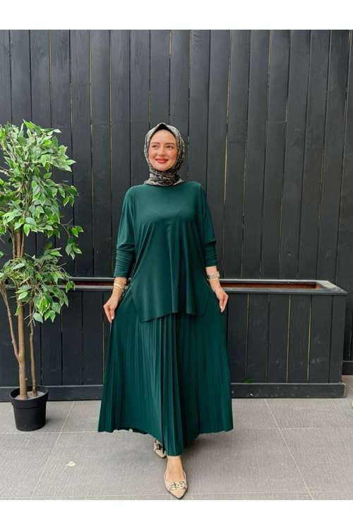 WOLDE ETEKLİ TAKIM - ZÜMRÜT YEŞİLİ - 2