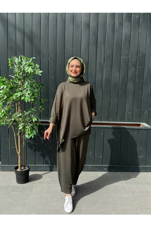 BASİC ŞALVAR TAKIM - HAKİ YEŞİLİ - STD