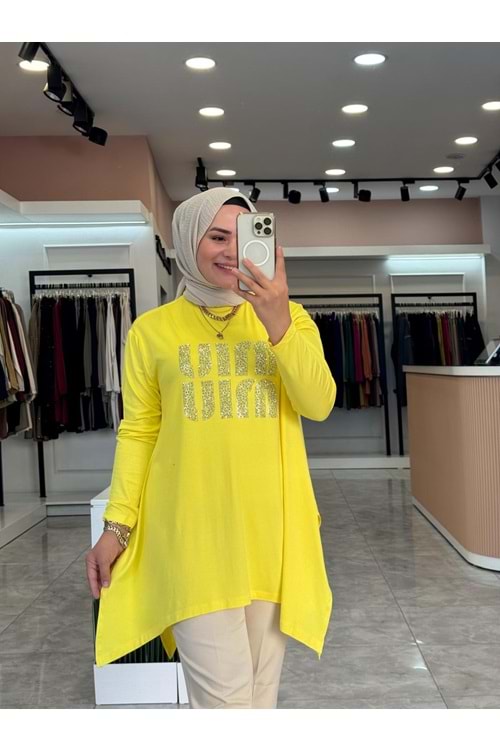 MİM TUNİK - SARI - STD