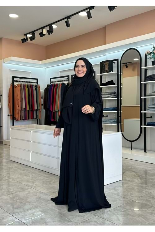 MEDİNE ABAYA - SİYAH - 1