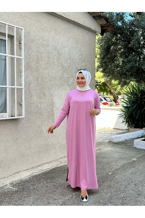 RENK ELBİSE - PEMBE - STD