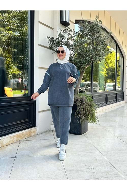 NADYA TAKIM - GRİ - L-XL