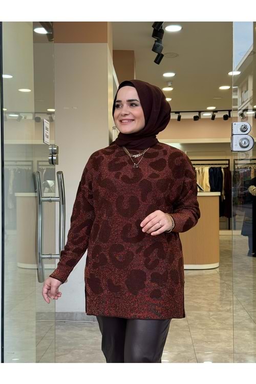 SİM KAZAK - KAHVE - STD