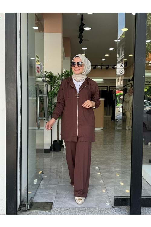 BEYTUĞ TAKIM - KAHVERENGİ - S-M