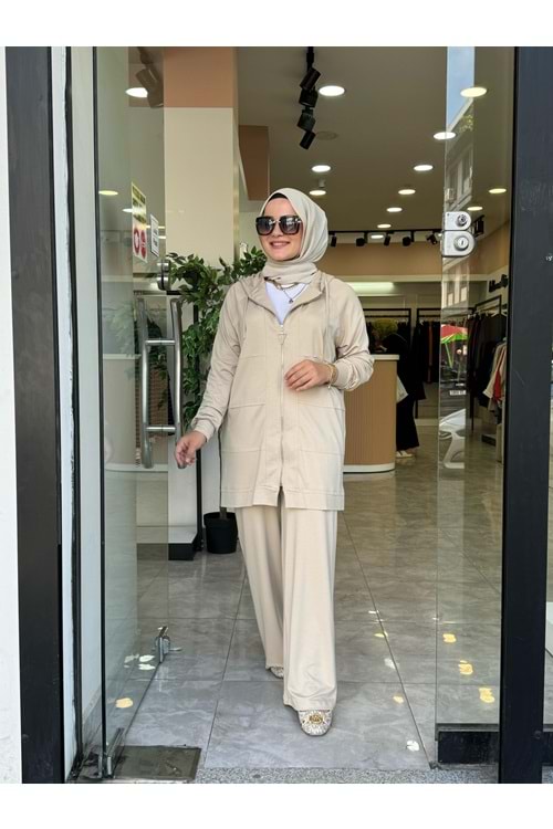 BEYTUĞ TAKIM - KREM - S-M
