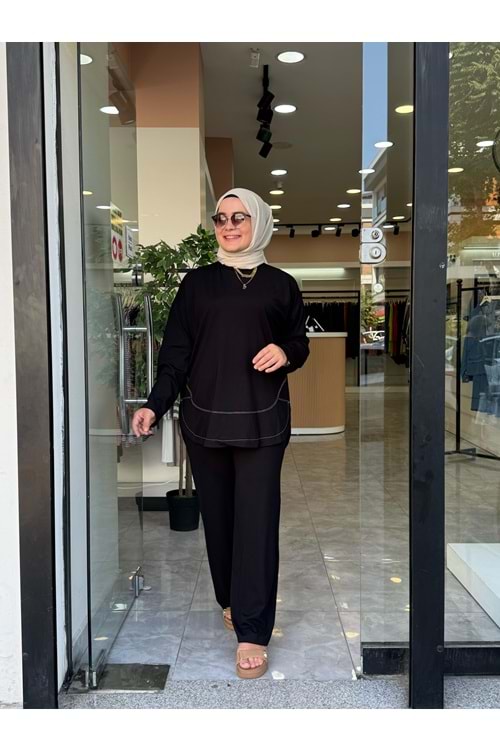 YILDIZ OYŞO TAKIM - SİYAH - S-M