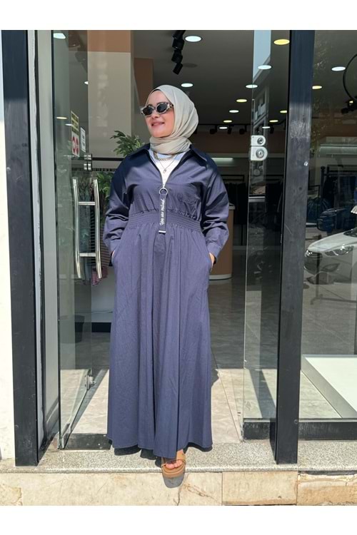PİKA ELBİSE - LACİVERT - 2