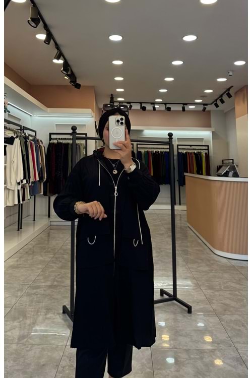AVŞA KAP - SİYAH - L-XL