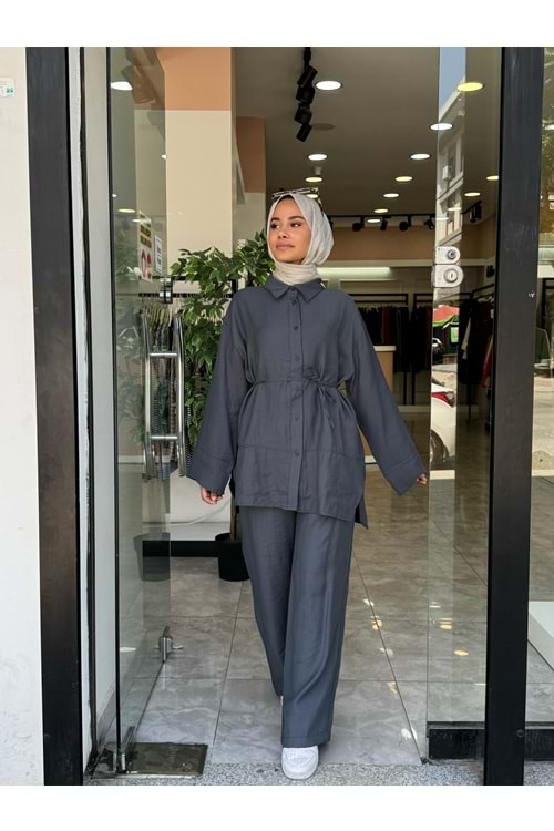 LARA TAKIM - ANTRASİT GRİ - 1