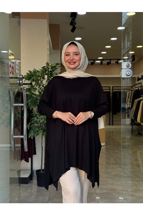 KUĞU TUNİK - SİYAH - STD