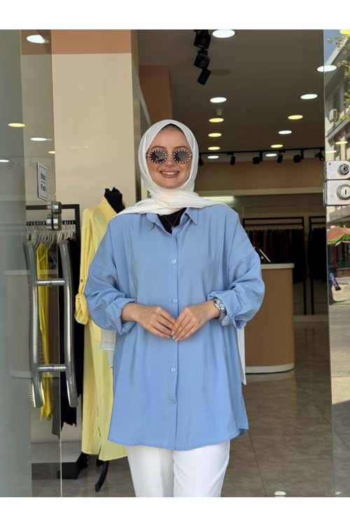 CİTY GÖMLEK - MAVİ - STD