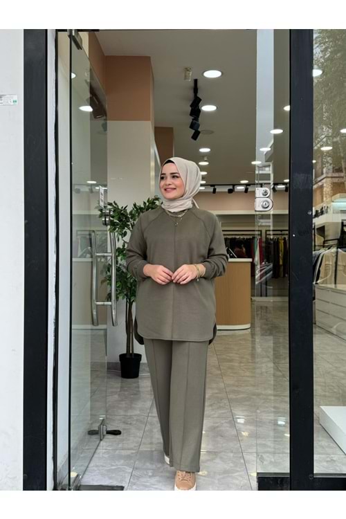 VERA ÇİMALI TAKIM - YEŞİL - L-XL