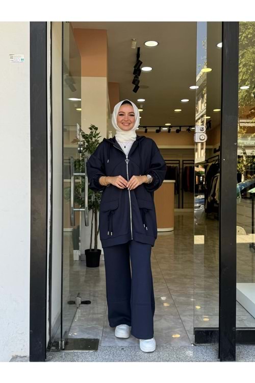 KURDELE TAKIM - LACİVERT - S-M