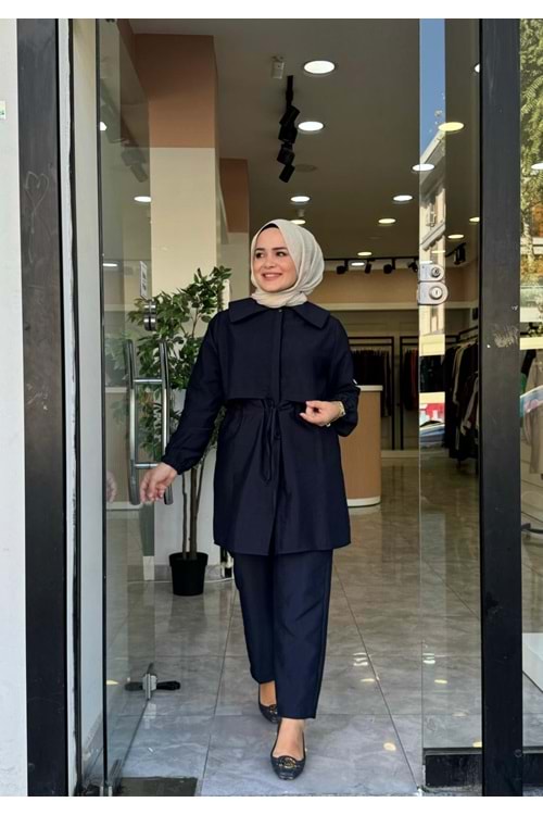 PARAŞÜT BEL AYARLI TAKIM - LACİVERT - 1