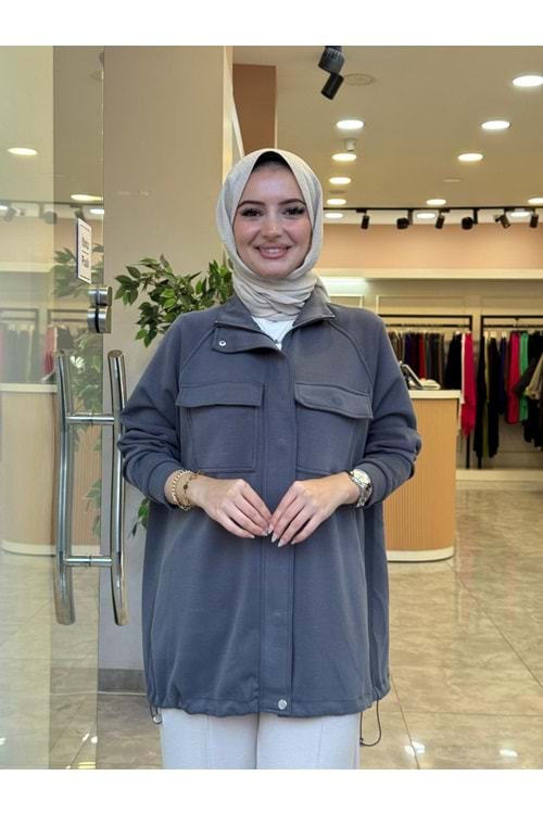 NEFES OYŞO KAP - ANTRASİT GRİ - 1