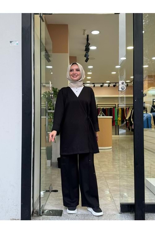 KİMONO TAKIM - SİYAH - S-M