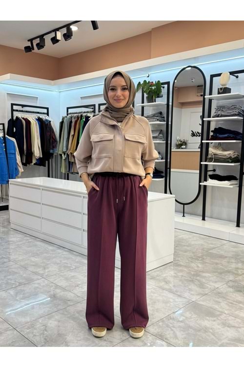 OYŞO BOL PANTOLON - BORDO - 2