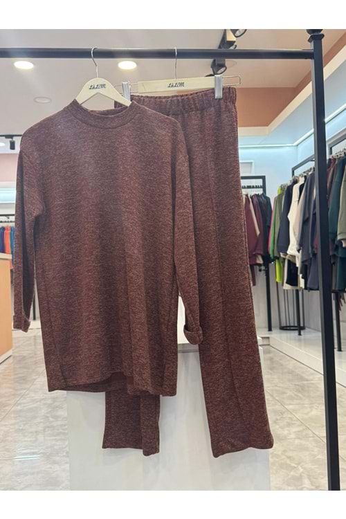 SİMLİ TRİKO TAKIM - KİREMİT - 1