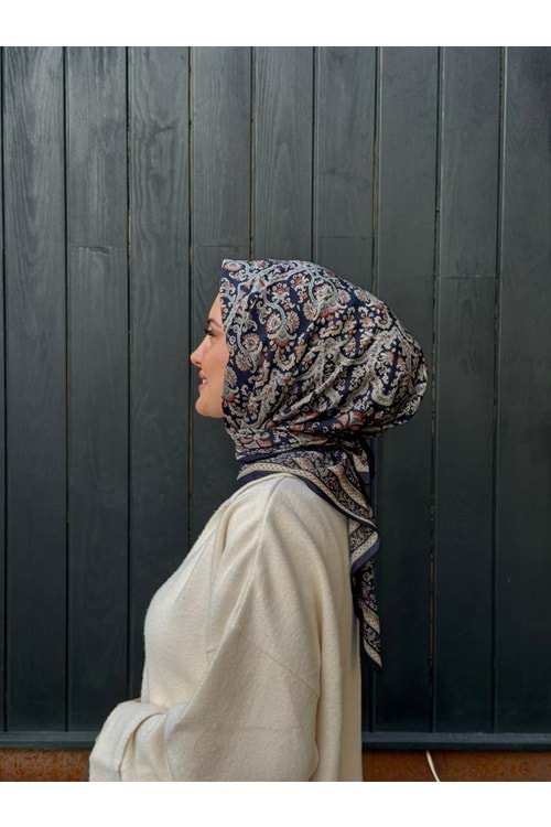 ETNİK EŞARP - LACİ-KİREMİT - STD