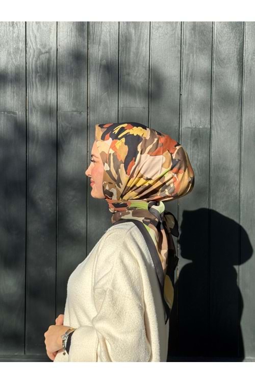 EBRU EŞARP - SİYAH - STD