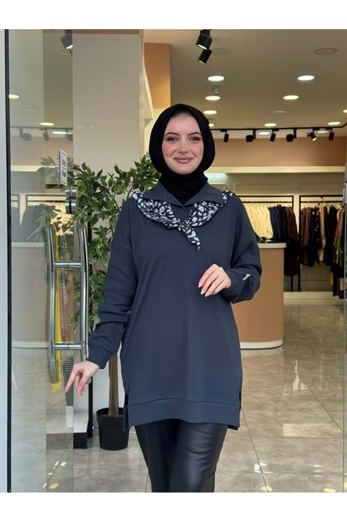 FULAR SWEAT - FÜME - STD