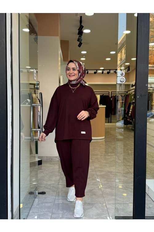 FERMUAR TAKIM - BORDO - S-M