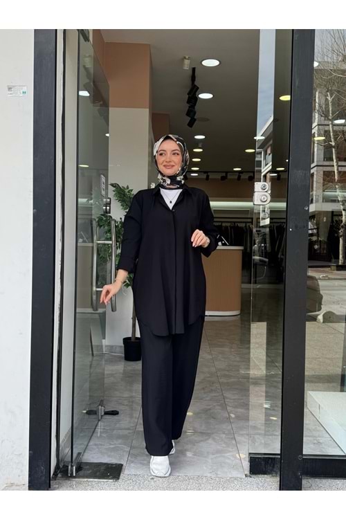 BÜŞRA TAKIM - SİYAH - S-M