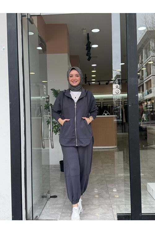 VEGAS FERMUARLI TAKIM - GRİ - 2