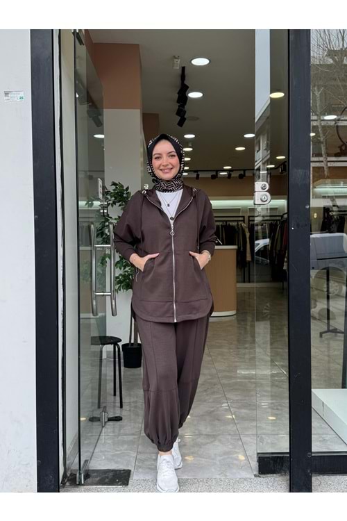 VEGAS FERMUARLI TAKIM - KAHVERENGİ - 2